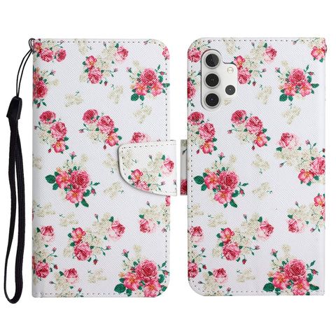 Painted Pattern Horizontal Flip Leather Case with Holder & Card Slot & Wallet, For Samsung Galaxy A31, For Samsung Galaxy A32 4G