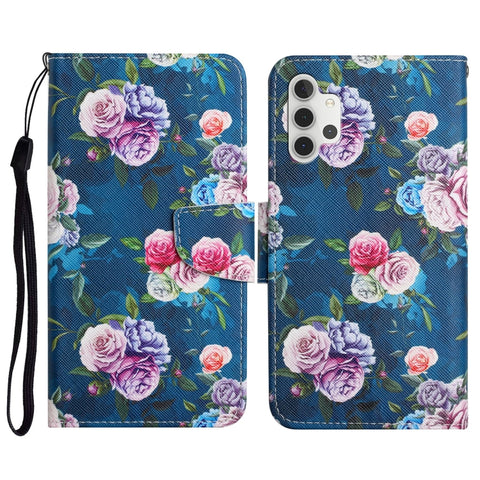 Painted Pattern Horizontal Flip Leather Case with Holder & Card Slot & Wallet, For Samsung Galaxy A31, For Samsung Galaxy A32 4G