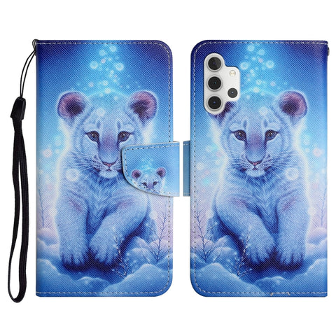 Painted Pattern Horizontal Flip Leather Case with Holder & Card Slot & Wallet, For Samsung Galaxy A32 5G, For Samsung Galaxy A40