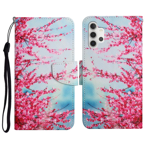 Painted Pattern Horizontal Flip Leather Case with Holder & Card Slot & Wallet, For Samsung Galaxy A32 5G, For Samsung Galaxy A40