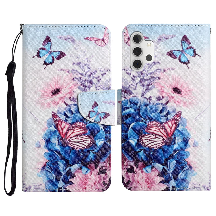Painted Pattern Horizontal Flip Leather Case with Holder & Card Slot & Wallet, For Samsung Galaxy A32 5G, For Samsung Galaxy A40