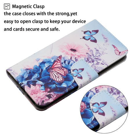 Painted Pattern Horizontal Flip Leather Case with Holder & Card Slot & Wallet, For Samsung Galaxy A71, For Samsung Galaxy A72 5G / 4G
