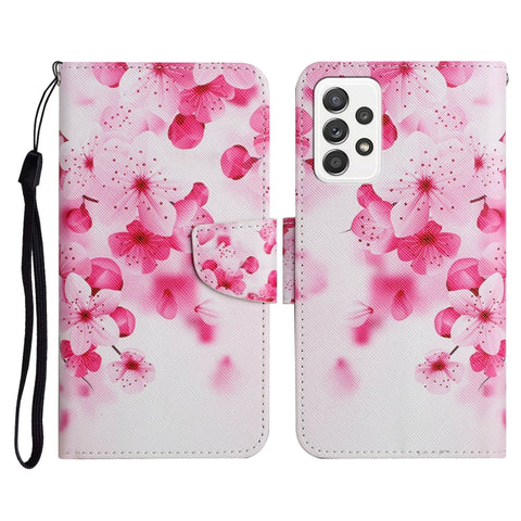 Painted Pattern Horizontal Flip Leather Case with Holder & Card Slot & Wallet, For Samsung Galaxy A71, For Samsung Galaxy A72 5G / 4G