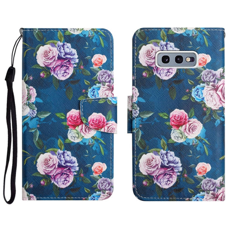 Painted Pattern Horizontal Flip Leather Case with Holder & Card Slot & Wallet, For Samsung Galaxy S10e, For Samsung Galaxy S20