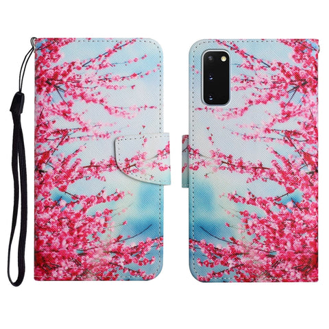 Painted Pattern Horizontal Flip Leather Case with Holder & Card Slot & Wallet, For Samsung Galaxy S20 FE, For Samsung Galaxy S20+