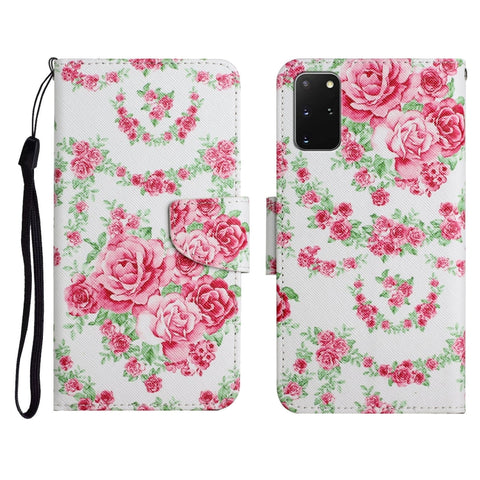Painted Pattern Horizontal Flip Leather Case with Holder & Card Slot & Wallet, For Samsung Galaxy S20 FE, For Samsung Galaxy S20+