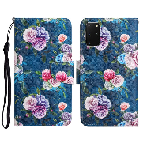 Painted Pattern Horizontal Flip Leather Case with Holder & Card Slot & Wallet, For Samsung Galaxy S20 FE, For Samsung Galaxy S20+