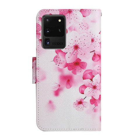 Painted Pattern Horizontal Flip Leather Case with Holder & Card Slot & Wallet, For Samsung Galaxy S20 Ultra, For Samsung Galaxy S21 5G