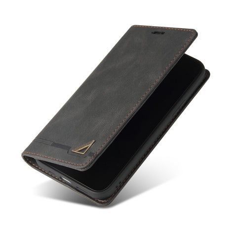 Skin Feel Anti-theft Brush Horizontal Flip Leather Case with Holder & Card Slots & Wallet, For Samsung Galaxy M32
