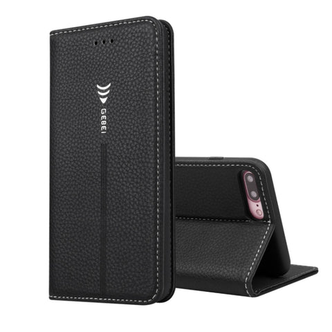 GEBEI PU+TPU Horizontal Flip Protective Case with Holder & Card Slots, For iPhone 8 Plus & 7 Plus, For iPhone SE 2020 & 8 & 7