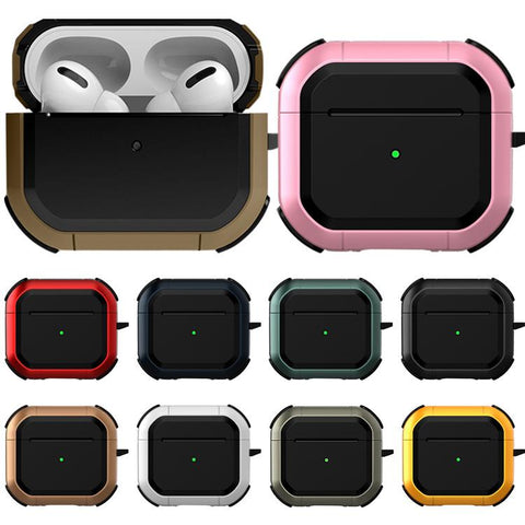 Wireless Earphones Shockproof Thunder Mecha TPU Protective Case, For AirPods 3