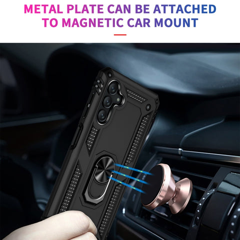 Shockproof TPU + PC Protective Case with 360 Degree Rotating Holder, For Samsung Galaxy A13 5G