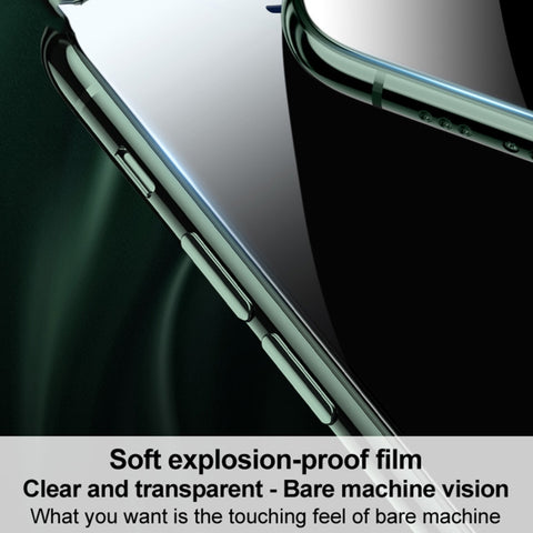 2 PCS IMAK Curved Full Screen Hydrogel Film Front Protector, For iPhone 13, For iPhone 13 mini, For iPhone 13 Pro, For iPhone 13 Pro Max