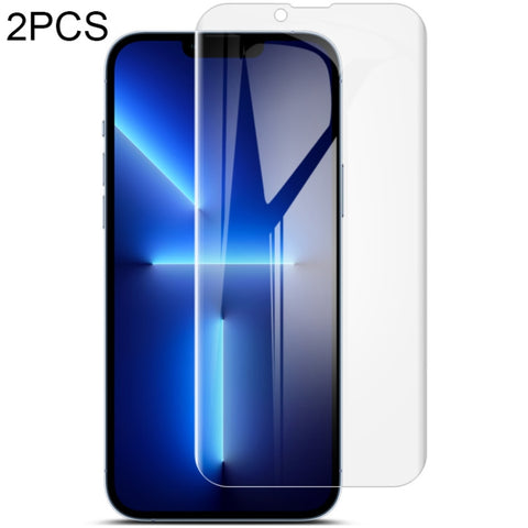 2 PCS IMAK Curved Full Screen Hydrogel Film Front Protector, For iPhone 13, For iPhone 13 mini, For iPhone 13 Pro, For iPhone 13 Pro Max