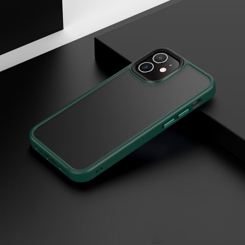 Frosted Back Shockproof Phone Case, For iPhone 12 mini, For iPhone 12 / 12 Pro, For iPhone 12 Pro Max, For iPhone 11, For iPhone 11 Pro, For iPhone 11 Pro Max