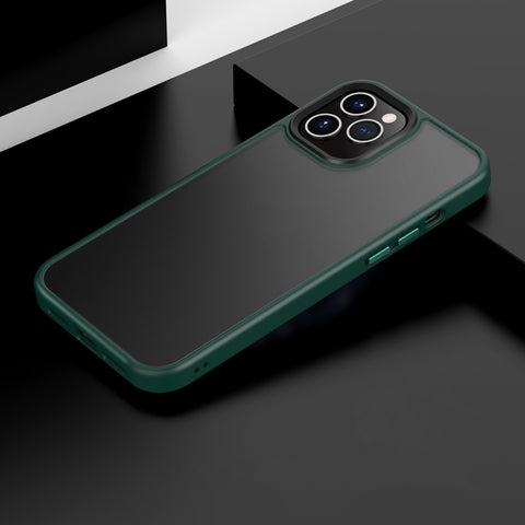 Frosted Back Shockproof Phone Case, For iPhone 12 mini, For iPhone 12 / 12 Pro, For iPhone 12 Pro Max, For iPhone 11, For iPhone 11 Pro, For iPhone 11 Pro Max