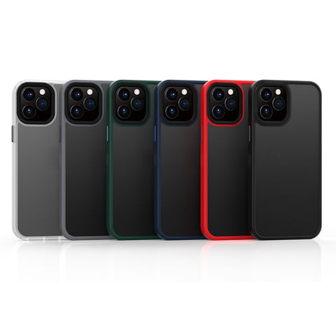 Frosted Back Shockproof Phone Case, For iPhone 12 mini, For iPhone 12 / 12 Pro, For iPhone 12 Pro Max, For iPhone 11, For iPhone 11 Pro, For iPhone 11 Pro Max