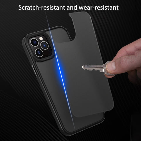 Frosted Back Shockproof Phone Case, For iPhone 12 mini, For iPhone 12 / 12 Pro, For iPhone 12 Pro Max, For iPhone 11, For iPhone 11 Pro, For iPhone 11 Pro Max