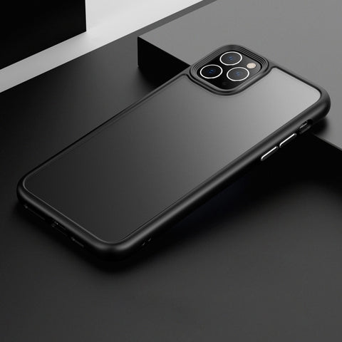 Frosted Back Shockproof Phone Case, For iPhone 12 mini, For iPhone 12 / 12 Pro, For iPhone 12 Pro Max, For iPhone 11, For iPhone 11 Pro, For iPhone 11 Pro Max