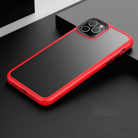 Frosted Back Shockproof Phone Case, For iPhone 12 mini, For iPhone 12 / 12 Pro, For iPhone 12 Pro Max, For iPhone 11, For iPhone 11 Pro, For iPhone 11 Pro Max