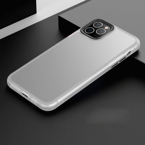 Frosted Back Shockproof Phone Case, For iPhone 12 mini, For iPhone 12 / 12 Pro, For iPhone 12 Pro Max, For iPhone 11, For iPhone 11 Pro, For iPhone 11 Pro Max