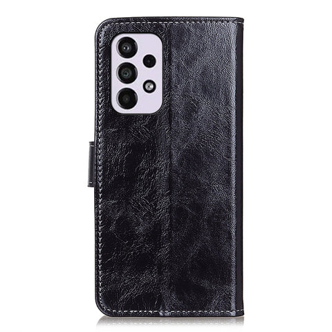 Retro Crazy Horse Texture Horizontal Flip Leather Phone Case with Holder & Card Slots & Photo Frame & Wallet, For Samsung Galaxy A33 5G