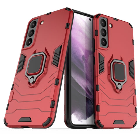 PC + TPU Shockproof Protective Phone Case with Magnetic Ring Holder, For Xiaomi Redmi Note 11 Pro /Note 11 Pro+, For Samsung Galaxy S22 5G, For Samsung Galaxy S22+ 5G, For Samaung Galaxy S22 Ultra 5G