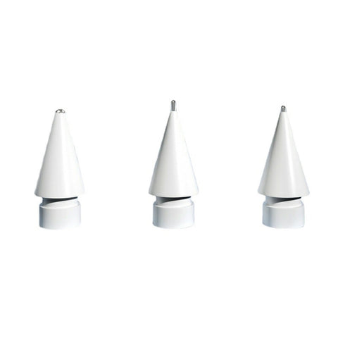 2 PCS Stylus Needle Tip For Apple Pencil 1 / 2, 2.0 Modified Round Pen Tip, 3.0 Extended Modified Pen Tip, 3.5 Standard Modified Pen Tip
