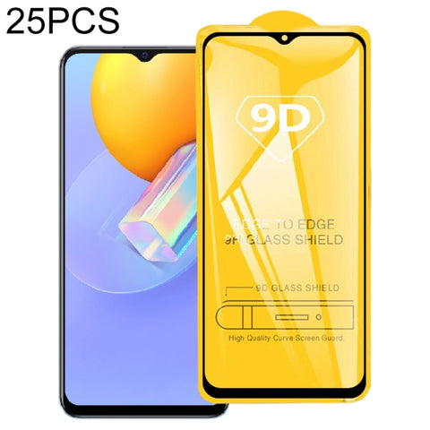 For Samsung Galaxy A53 5G 25pcs 9D Full Glue Screen Tempered Glass Film, For vivo Y20 2021 (25 PCS), For OPPO A53s 5G (25 PCS), For OPPO K9s (25 PCS), For vivo iQOO Neo5 Lite (25 PCS), For OPPO Realme C11 2021 (25 PCS), For vivo S10e (25 PCS)          ...