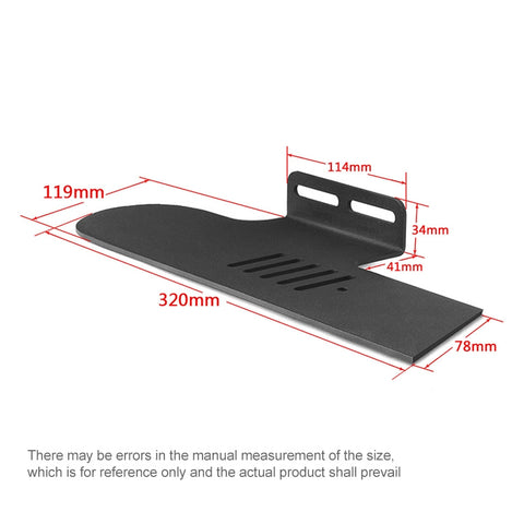 Split Sound Bar Wall-mount Bracket, For Philips CN-HTL2000 / 93 & HTL1500, For Amoi L2 / L3 / L5 / L7 / L8 / L9, For Harman/Kardon Citation Bar, For Ohayo H6 / H8, For Amoi U2 / U5 / U6 / U7, For Garinemax Speaker, For Sansui DV-91A / DV-92A           ...