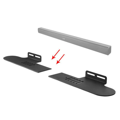 Split Sound Bar Wall-mount Bracket, For Philips CN-HTL2000 / 93 & HTL1500, For Amoi L2 / L3 / L5 / L7 / L8 / L9, For Harman/Kardon Citation Bar, For Ohayo H6 / H8, For Amoi U2 / U5 / U6 / U7, For Garinemax Speaker, For Sansui DV-91A / DV-92A           ...