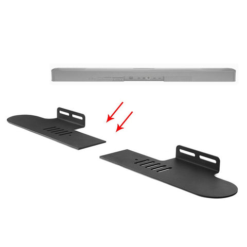 Split Sound Bar Wall-mount Bracket, For Philips CN-HTL2000 / 93 & HTL1500, For Amoi L2 / L3 / L5 / L7 / L8 / L9, For Harman/Kardon Citation Bar, For Ohayo H6 / H8, For Amoi U2 / U5 / U6 / U7, For Garinemax Speaker, For Sansui DV-91A / DV-92A           ...