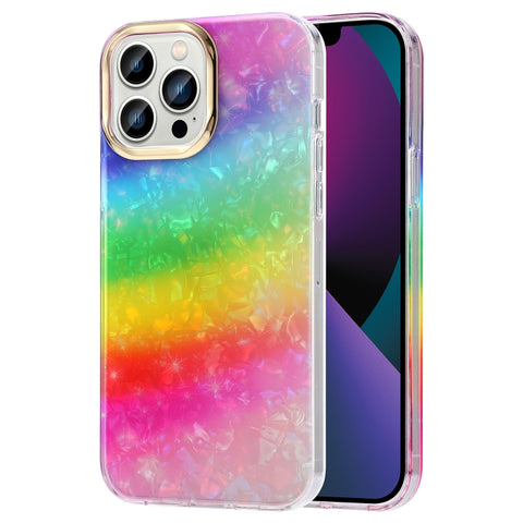 Electroplating Shell Texture Phone Case, For iPhone 13, For iPhone 13 Pro, For iPhone 13 Pro Max, For iPhone 12 / 12 Pro, For iPhone 12 Pro Max, For iPhone 11