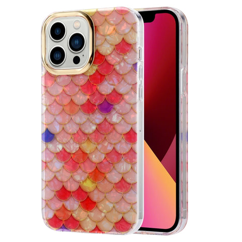Electroplating Shell Texture Phone Case, For iPhone 13, For iPhone 13 Pro, For iPhone 13 Pro Max, For iPhone 12 / 12 Pro, For iPhone 12 Pro Max, For iPhone 11