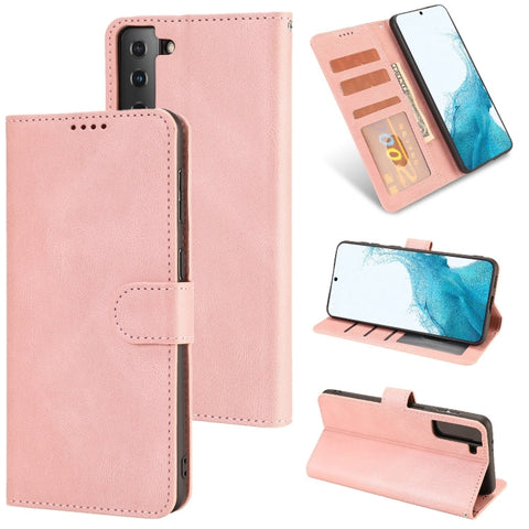 Fantasy Classic Skin-feel Calfskin Texture Magnetic Buckle Horizontal Flip PU Phone Leather Case with Holder & Card Slot & Wallet, For Samsung Galaxy A22 4G / M32 4G, For Samsung Galaxy S22 Ultra 5G, For Samsung Galaxy S22+ 5G, For Samsung Galaxy S22 5...