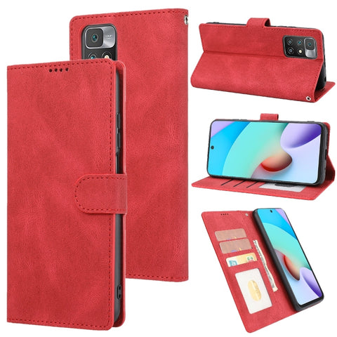 Fantasy Classic Skin-feel Calfskin Texture Magnetic Buckle Horizontal Flip PU Phone Leather Case with Holder & Card Slot & Wallet, For Samsung Galaxy A22 4G / M32 4G, For Samsung Galaxy S22 Ultra 5G, For Samsung Galaxy S22+ 5G, For Samsung Galaxy S22 5...