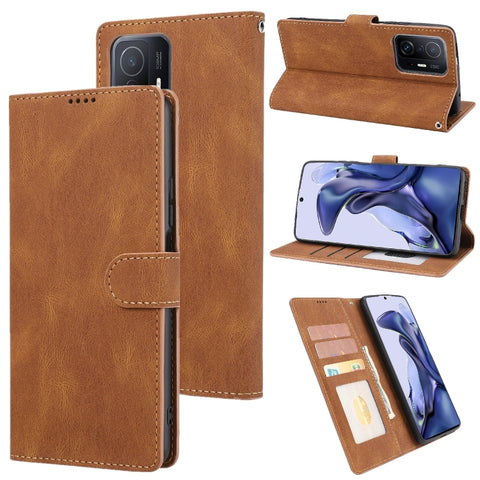 Fantasy Classic Skin-feel Calfskin Texture Magnetic Buckle Horizontal Flip PU Phone Leather Case with Holder & Card Slot & Wallet, For Samsung Galaxy A22 4G / M32 4G, For Samsung Galaxy S22 Ultra 5G, For Samsung Galaxy S22+ 5G, For Samsung Galaxy S22 5...
