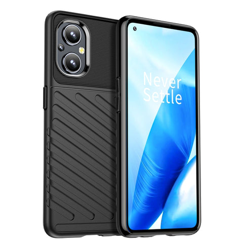 Thunderbolt Shockproof TPU Protective Soft Phone Case, For Motorola Moto G51 5G, For Samsung Galaxy M52 5G, For OnePlus 10 Pro, For OnePlus Nord N20 5G