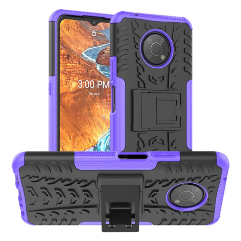 Tire Texture TPU + PC Phone Case with Holder, For Xiaomi Mi 11T, For Nokia G300, For Samsung Galaxy S22 Ultra 5G, For Samsung Galaxy M52 5G