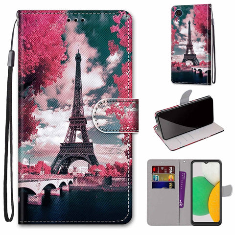Coloured Drawing Cross Texture Horizontal Flip Leather Phone Case with Holder & Card Slots & Wallet & Lanyard, For Xiaomi 11T / 11T Pro, For Samsung Galaxy A03 Core
