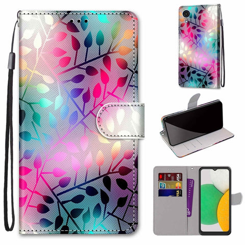 Coloured Drawing Cross Texture Horizontal Flip Leather Phone Case with Holder & Card Slots & Wallet & Lanyard, For Xiaomi 11T / 11T Pro, For Samsung Galaxy A03 Core
