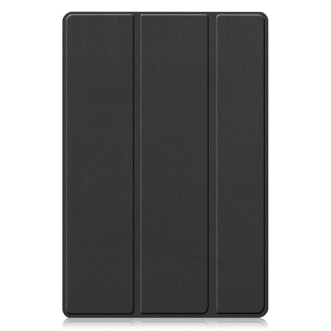Three-folding Holder Custer Texture Leather Tablet Case, For Samsung Galaxy Tab A8 2021