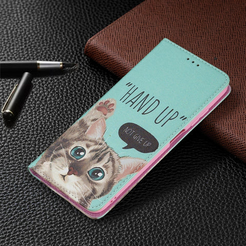 Invisible Magnetic Leather Phone Case, For Samsung Galaxy A03s 166mm