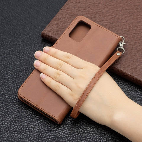 Retro Lambskin Leather Phone Case, For Samsung Galaxy A03s 166mm
