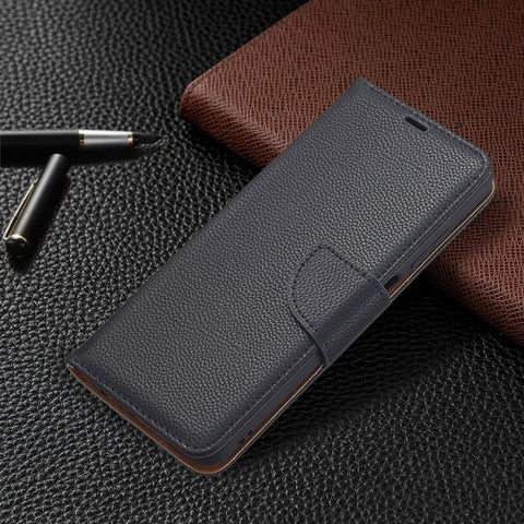 Litchi Texture Leather Phone Case, For Samsung Galaxy A03s 166mm