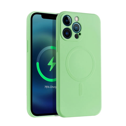 Liquid Silicone Full Coverage Magsafe Phone Case, For iPhone 12 mini, For iPhone 12, For iPhone 12 Pro, For iPhone 12 Pro Max, For iPhone 11, For iPhone 11 Pro