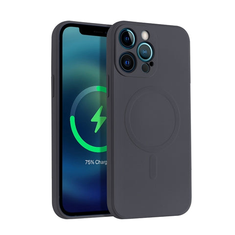 Liquid Silicone Full Coverage Magsafe Phone Case, For iPhone 12 mini, For iPhone 12, For iPhone 12 Pro, For iPhone 12 Pro Max, For iPhone 11, For iPhone 11 Pro