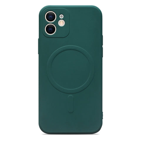Liquid Silicone Full Coverage Magsafe Phone Case, For iPhone 12 mini, For iPhone 12, For iPhone 12 Pro, For iPhone 12 Pro Max, For iPhone 11, For iPhone 11 Pro