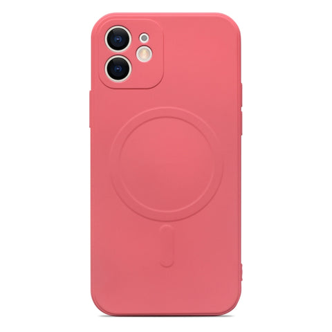 Liquid Silicone Full Coverage Magsafe Phone Case, For iPhone 12 mini, For iPhone 12, For iPhone 12 Pro, For iPhone 12 Pro Max, For iPhone 11, For iPhone 11 Pro