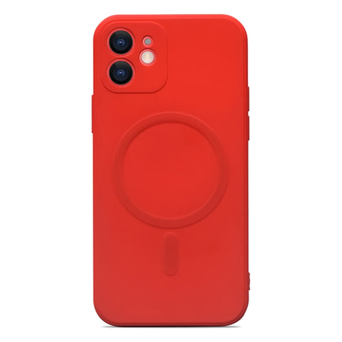 Liquid Silicone Full Coverage Magsafe Phone Case, For iPhone 12 mini, For iPhone 12, For iPhone 12 Pro, For iPhone 12 Pro Max, For iPhone 11, For iPhone 11 Pro